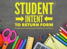 Student Intent to Return